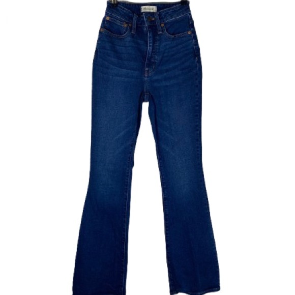 Madewell Indigo Wide Leg Jeans - Picture 4 of 12